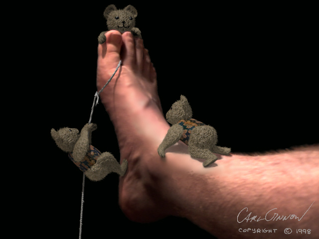 "Bear-foot"