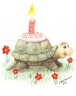 Turtle Cupcake