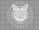 Cartoon cat mesh.